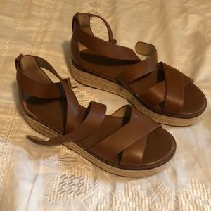 Michael Kors leather sandals